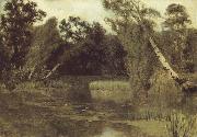 In the park, Levitan, Isaak